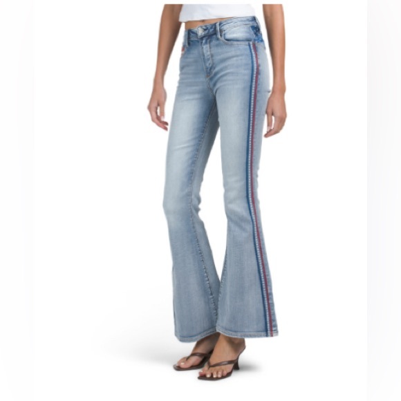 DRIFTWOOD JEANS Farrah X Floral Flags Jeans